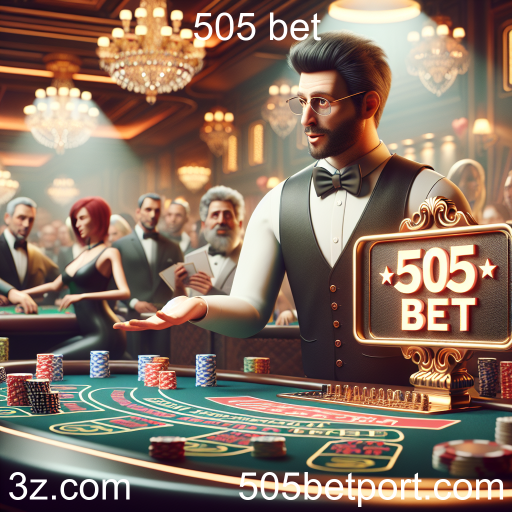 Cassino Ao Vivo na 505 bet: A Experiência Autêntica de Jogo Online